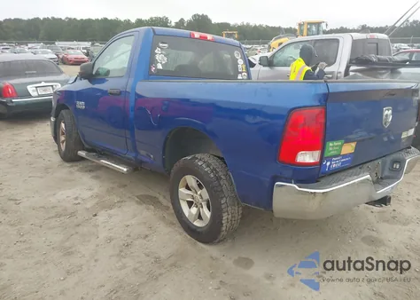 2017 Ram 1500 Tradesman 4X2 6'4 Box from USA, damaged, VIN 3C6JR6AG6HG699142